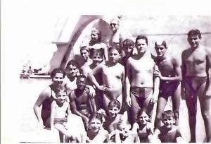 PISCINE GMO 1956 ENTRAINEUR M.GERMAIN DEMIRAS
